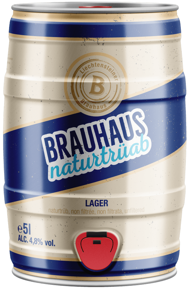 5-Liter Partyfass Brauhaus Naturtrüab