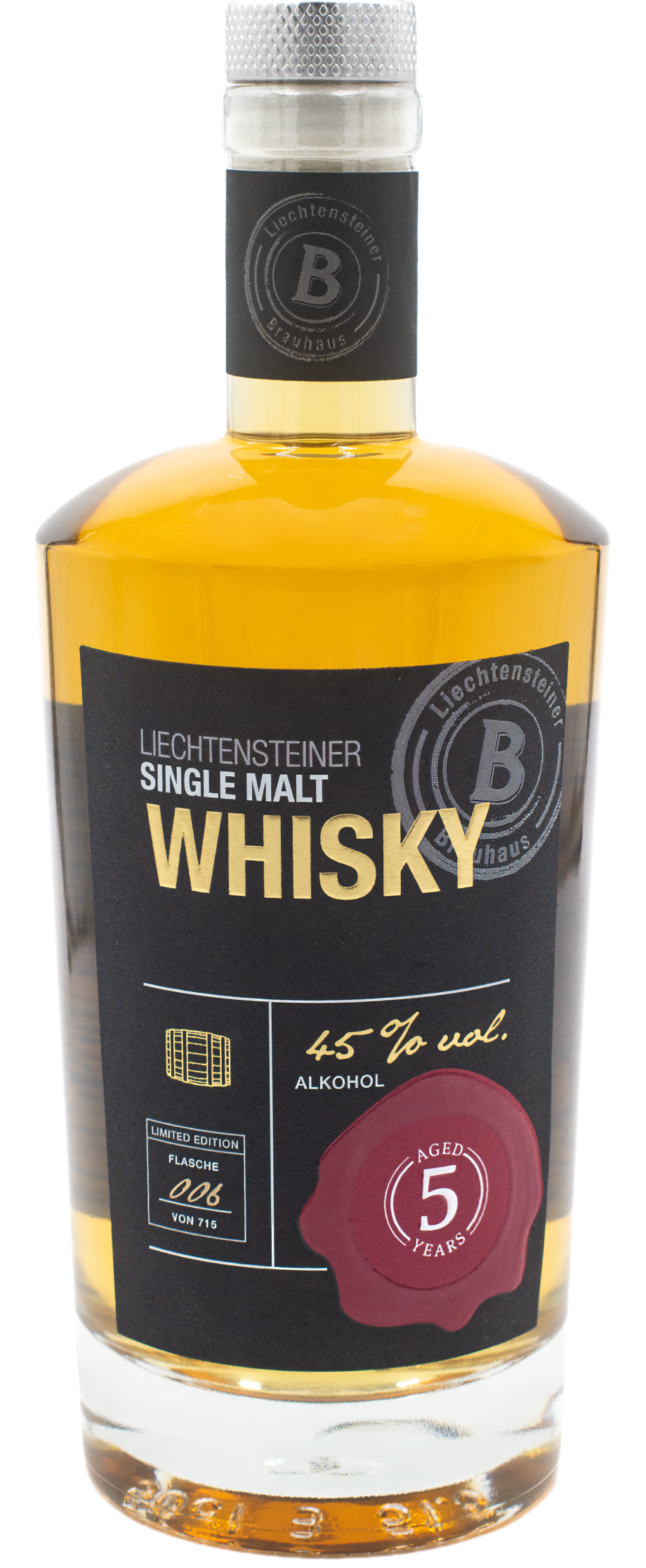 Liechtensteiner Single Malt Whisky 0.5l